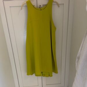 Lime Green Sleeveless Dress